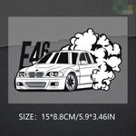 E46 Drifting Sticker