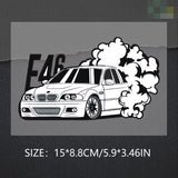 E46 Drifting Sticker