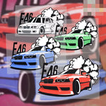 E46 Drifting Sticker