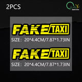 FAKE TAXI Decal Sticker