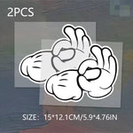 Funny Gesture Sticker Decal
