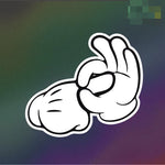 Funny Gesture Sticker Decal