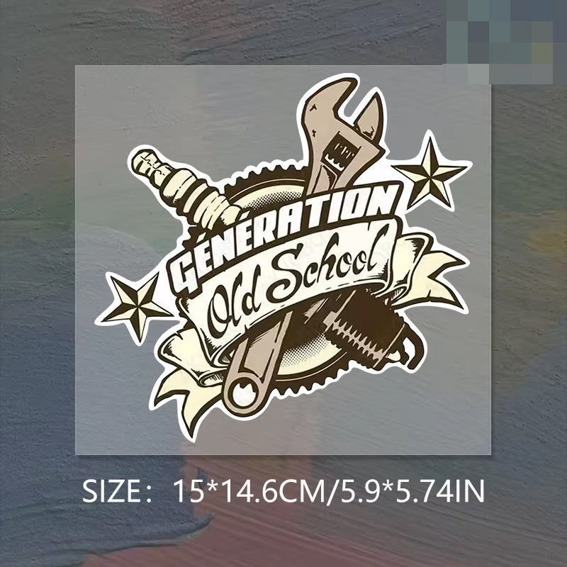 Generation Old School Decal Sticker – Top JDM Store