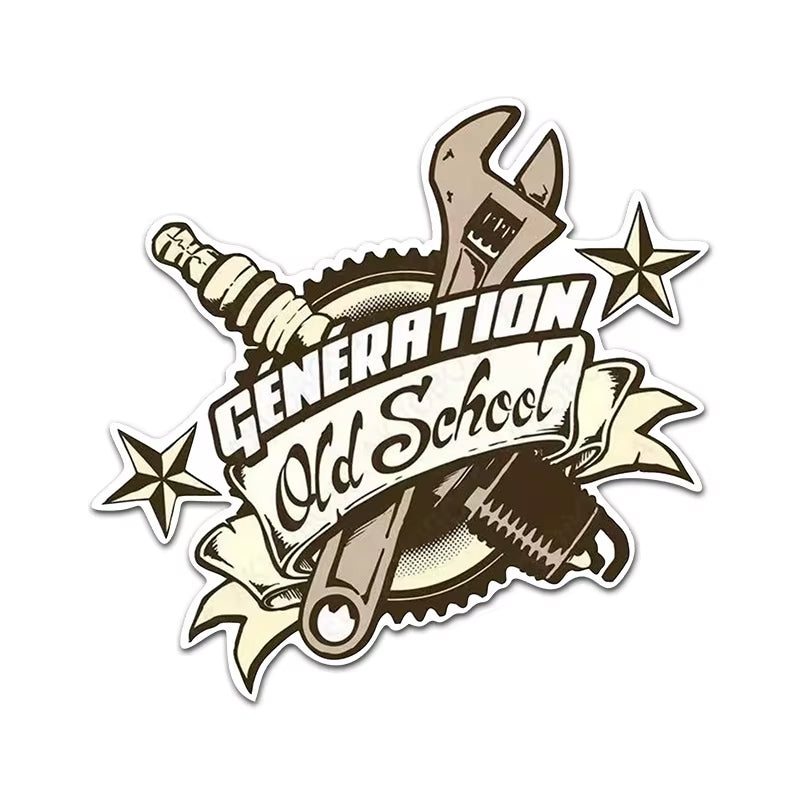 Generation Old School Decal Sticker – Top JDM Store