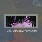 Glaring Anime Eyes Sticker Decal