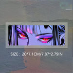 Glaring Anime Eyes Sticker Decal