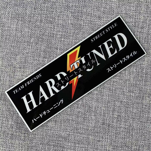 HARD TUNED Car Sticker Decal