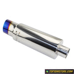 Aftermarket Racing Exhaust Muffler Bevel Tip 101mm 4"