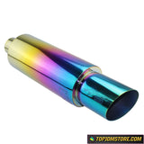 Aftermarket Racing Exhaust Muffler Bevel Tip 101mm 4"