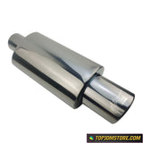 Aftermarket Racing Exhaust Muffler Ellipse Tip 90mm 3.5"