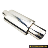 Aftermarket Racing Exhaust Muffler Ellipse Tip 90mm 3.5"