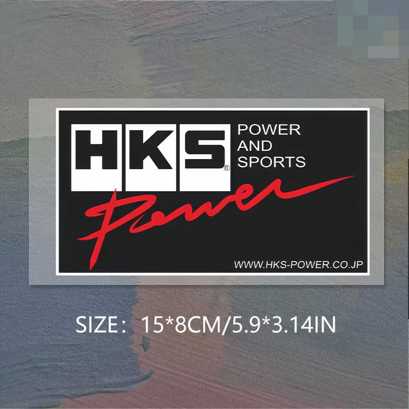 HKS Power Sticker Decal – Top JDM Store
