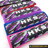 hks accessories,hks parts, car seat belt pads, jdm seat belt pads, seat belt cushion, seat belt shoulder pad, seat belt pad, padded seat belt cover