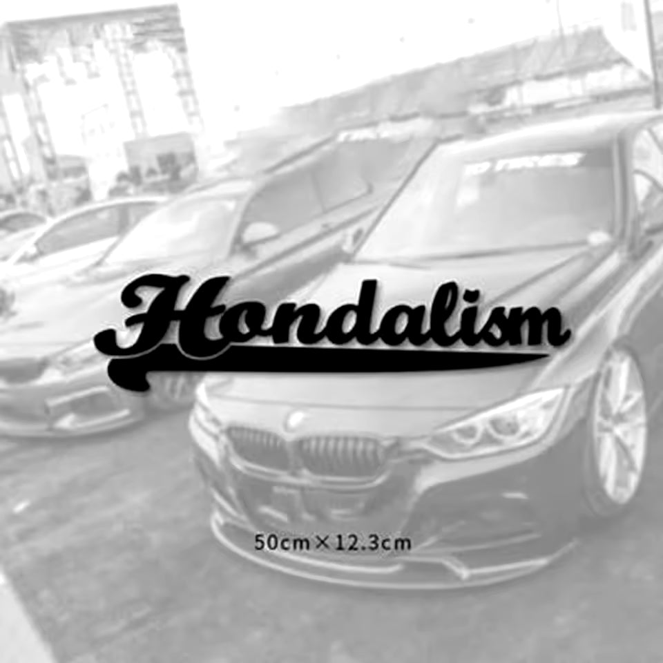 thumbnail interactive-video image 1 of Nelsons Ledges Race Track Sticker – Funny JDM BMW Honda Decal For Car/Truck Window 1 of 5
