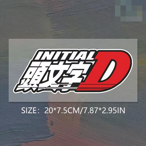 Initial D Sticker Decal – Top JDM Store