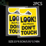 Look! Don't Touch Decal Sticker
