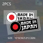 MADE IN JAPAN Flag Sticker Decal