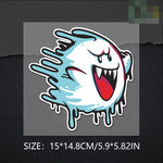 Melting Ghost Car Sticker Decal