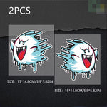 Melting Ghost Car Sticker Decal