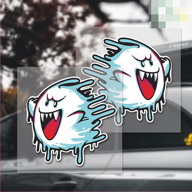 Ghost Speedometer Sticker Melting Ghost Car Sticker Decal – Top JDM Store