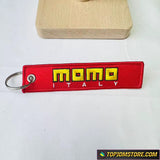 MOMO ITALY Keychain Jet Tag