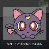 Moon Cats Decal Sticker