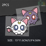 Moon Cats Decal Sticker