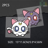 Moon Cats Decal Sticker