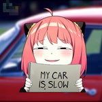 My Car is Slow Decal Sticker