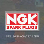 NGK SPARK PLUGS Sticker Decal