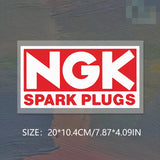 NGK SPARK PLUGS Sticker Decal