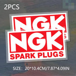 NGK SPARK PLUGS Sticker Decal