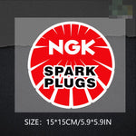 NGK Car Sticker Decals