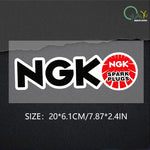 NGK Car Sticker Decals