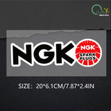NGK Car Sticker Decals