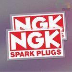 NGK SPARK PLUGS Sticker Decal