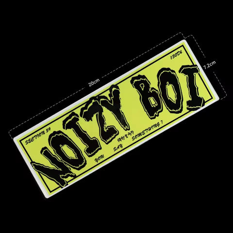 NOIZY BOI Car Decal Sticker