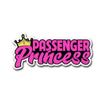 Passenger Princess Decal Sticker