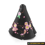 Peach Blossom Leather Shift Boot