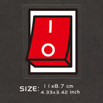 Power Switch Button Sticker Decal - Top JDM Store