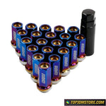RAYS Steel Lug Nuts Burned Blue 42mm
