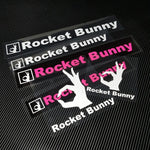 Rocket Bunny Sticker Decal