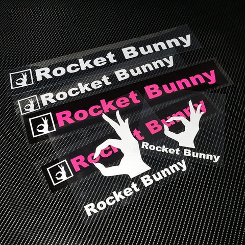 Rocket Bunny Sticker Decal