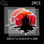 Samurai Warrior Decal Sticker