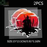 Samurai Warrior Decal Sticker