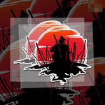 Samurai Warrior Decal Sticker