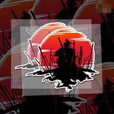 Samurai Warrior Decal Sticker