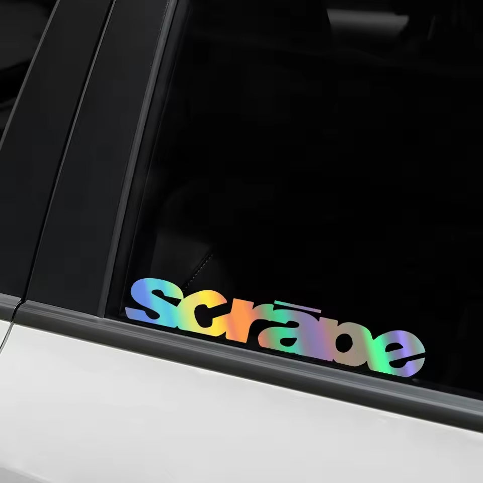scrape A Pillar Sticker Decal - Top JDM Store