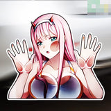 Pinned Sexy Babe Sticker Decal