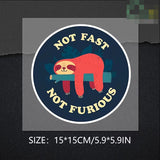 Sloth Decal Sticker